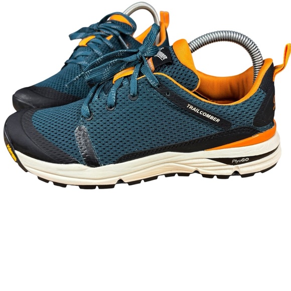 Danner Trailcomber 3 Trail Teal & Orange Sneakers – Sz 8.5 (Excellent Condition) - Picture 2 of 11